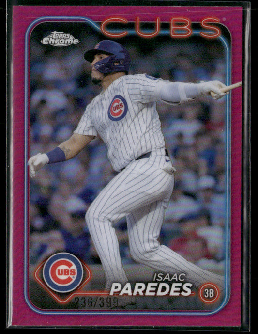 2024 Topps Chrome Update Isaac Paredes #USC52 /399