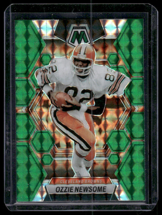 2023 Panini Mosaic Alvin Kamara #169 Green Mozaic