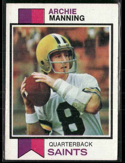 1973 Topps Archie Manning #125