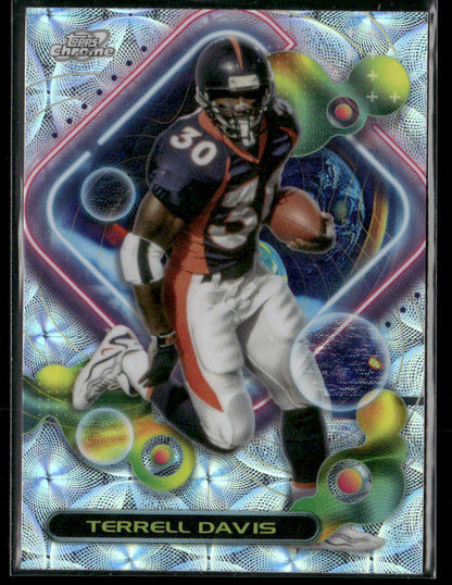 2023 Topps Composite Terrell Davis #266 Cosmic Nebula