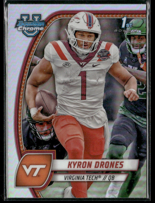 2024 Bowman Chrome University Kyron Drones #119