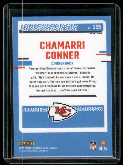 2023 Panini Donruss Optic Chamarri Conner #255 Pink Prizm Rated Rookie