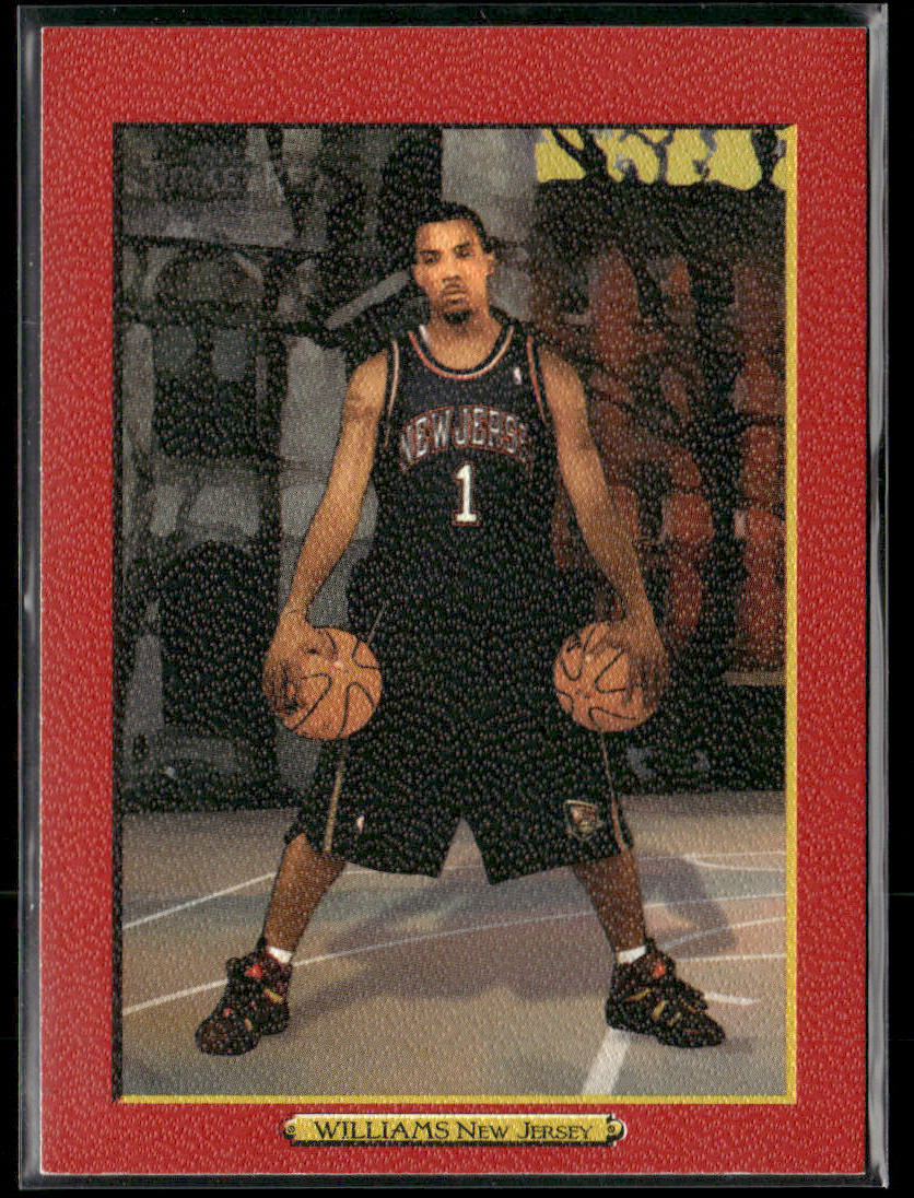 2006-07 Topps Turkey Red Marcus Williams #201 Red Ad Back Rookie