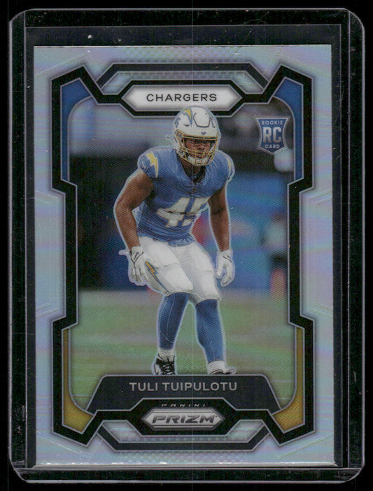 2023 Panini Prizm Tuli Tuipulotu #354 Silver Prizm Rookie