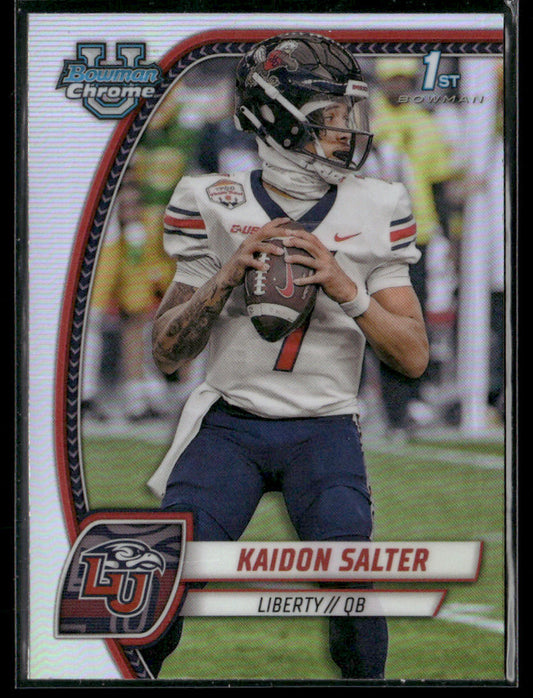 2024 Bowman Chrome University Kaidon Salter #111 Reflector 1st Bowman