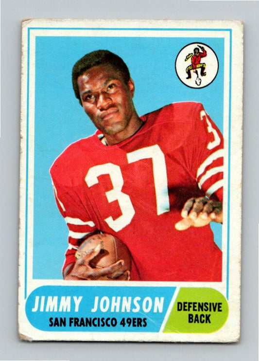 1968 Topps Jimmy Johnson #61