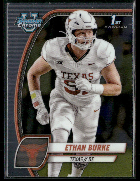 2024 Bowman Chrome University Ethan Burke #32