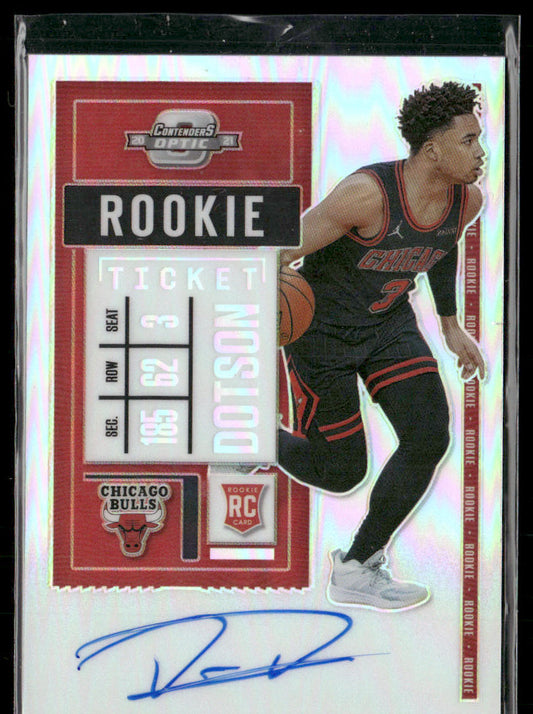 2020-21 Contenders Optic Devon Dotson #122 Auto