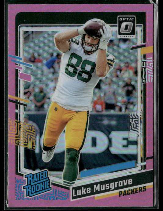 2023 Panini Donruss Optic Luke Musgrave #241 Rated Rookie