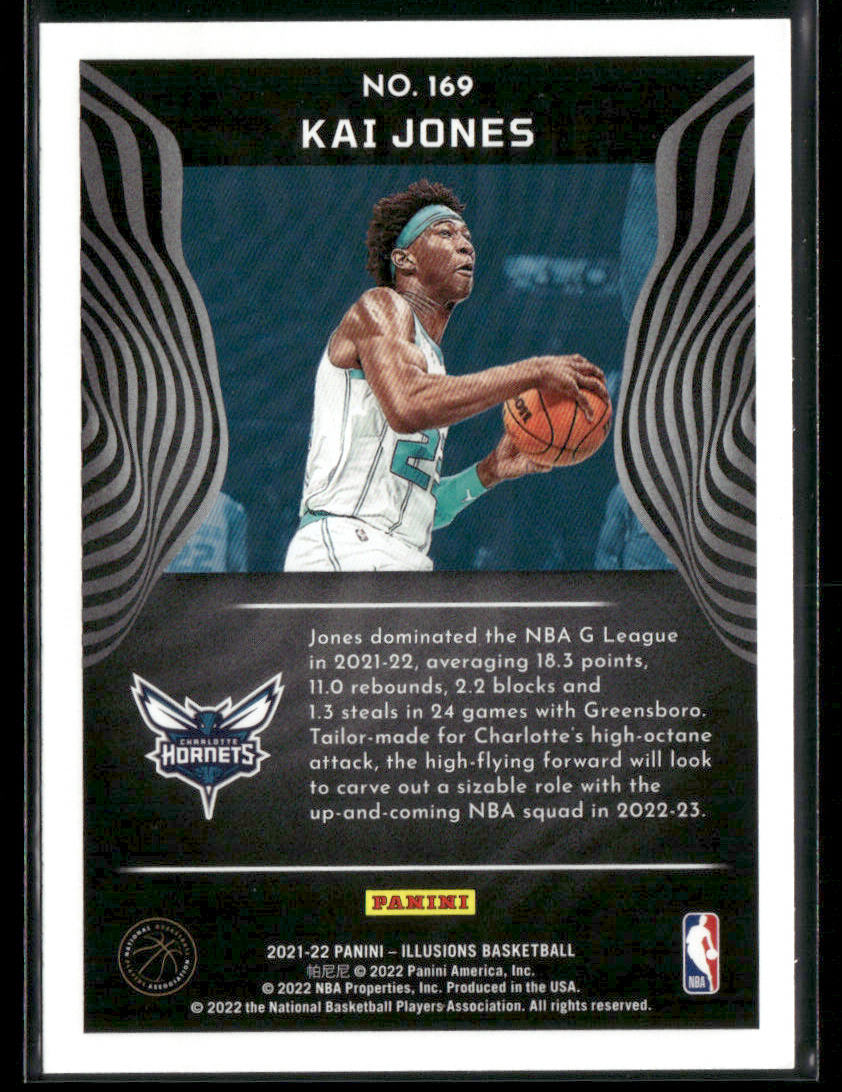 2021-22 Panini Illusions Kai Jones #169