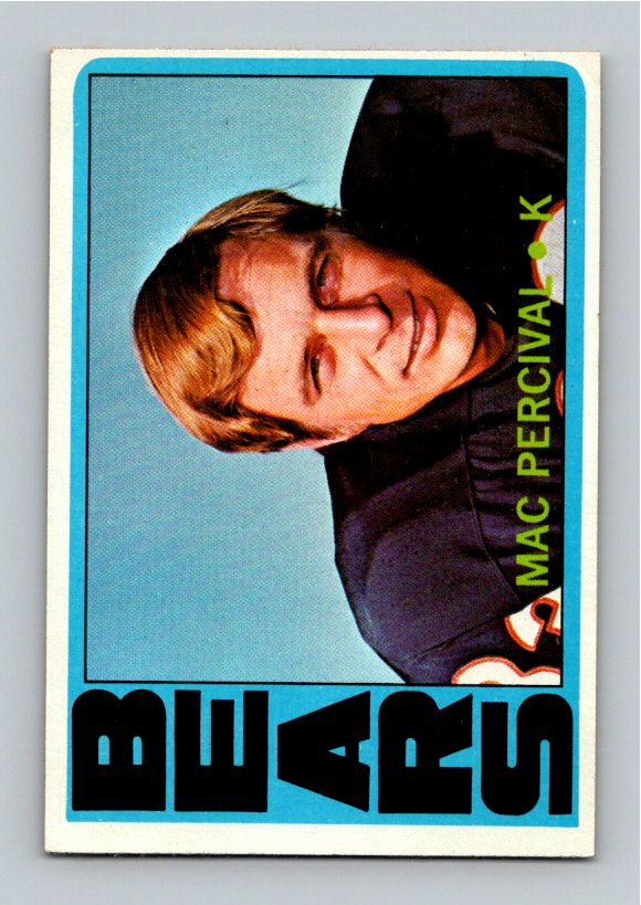 1972 Topps Mac Percival #41