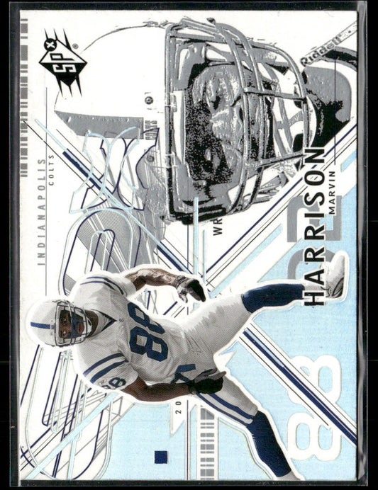 2002 SPx Marvin Harrison #27