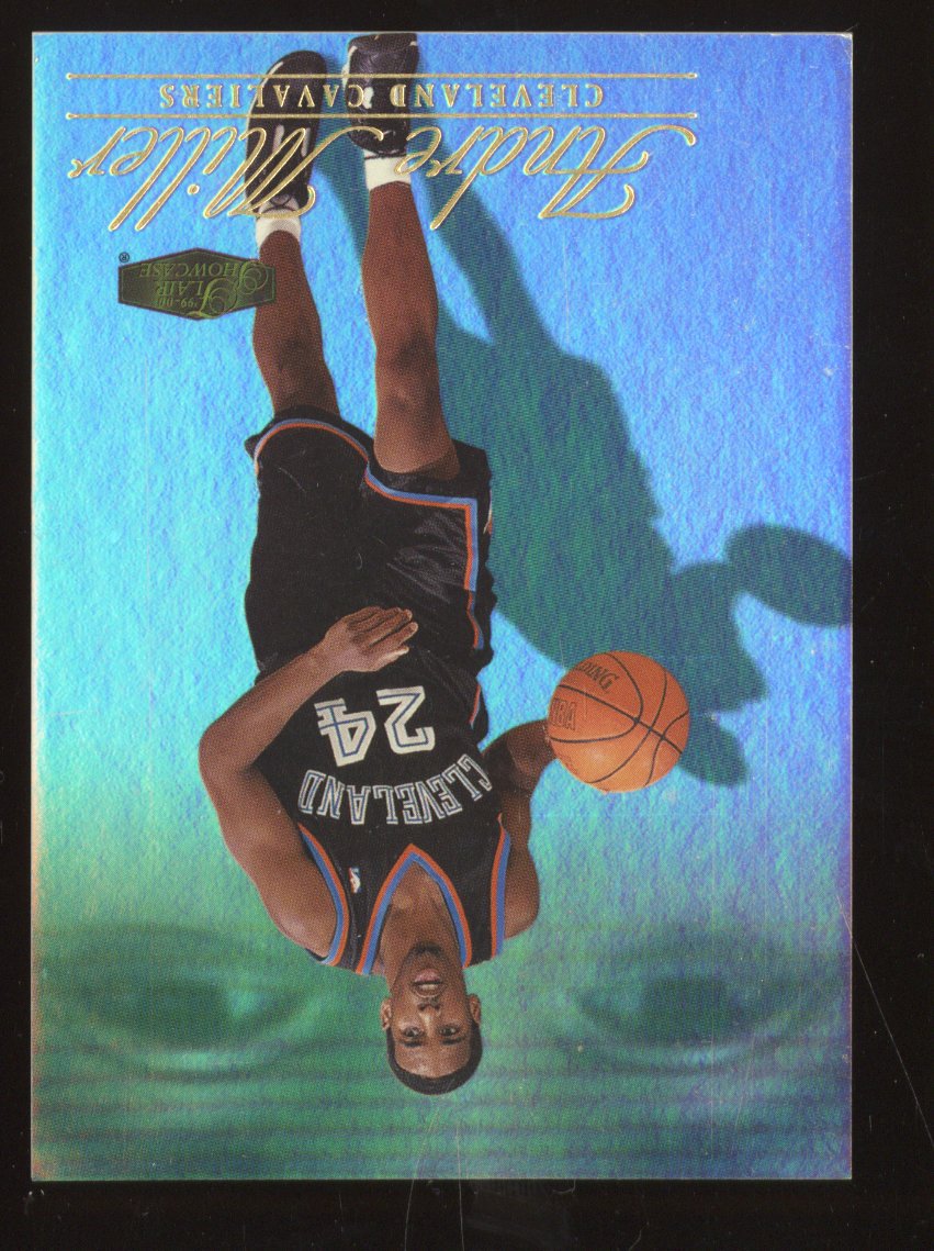 1999 Flair Showcase Andre Miller #109 Rookie /2000