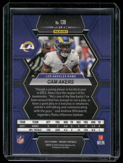 2023 Panini Mosaic Ahmad "Sauce" Gardner #78 Green Mozaic