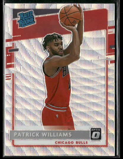 2020-21 Panini Donruss Optic Patrick Williams #154 Silver Pulsar Rated Rookie