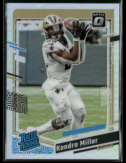 2023 Panini Donruss Optic Kendre Miller #284 Holo Prizm Rated Rookie