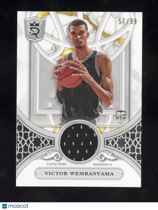 2023-24 Topps Royalty Victor Wembanyama #RBR-VW Round Ball Relic Relic