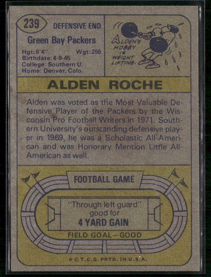 1974 Topps Alden Roche #239