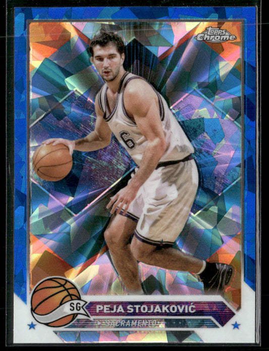 2024 Topps Chrome Sapphire Peja Stojaković #8