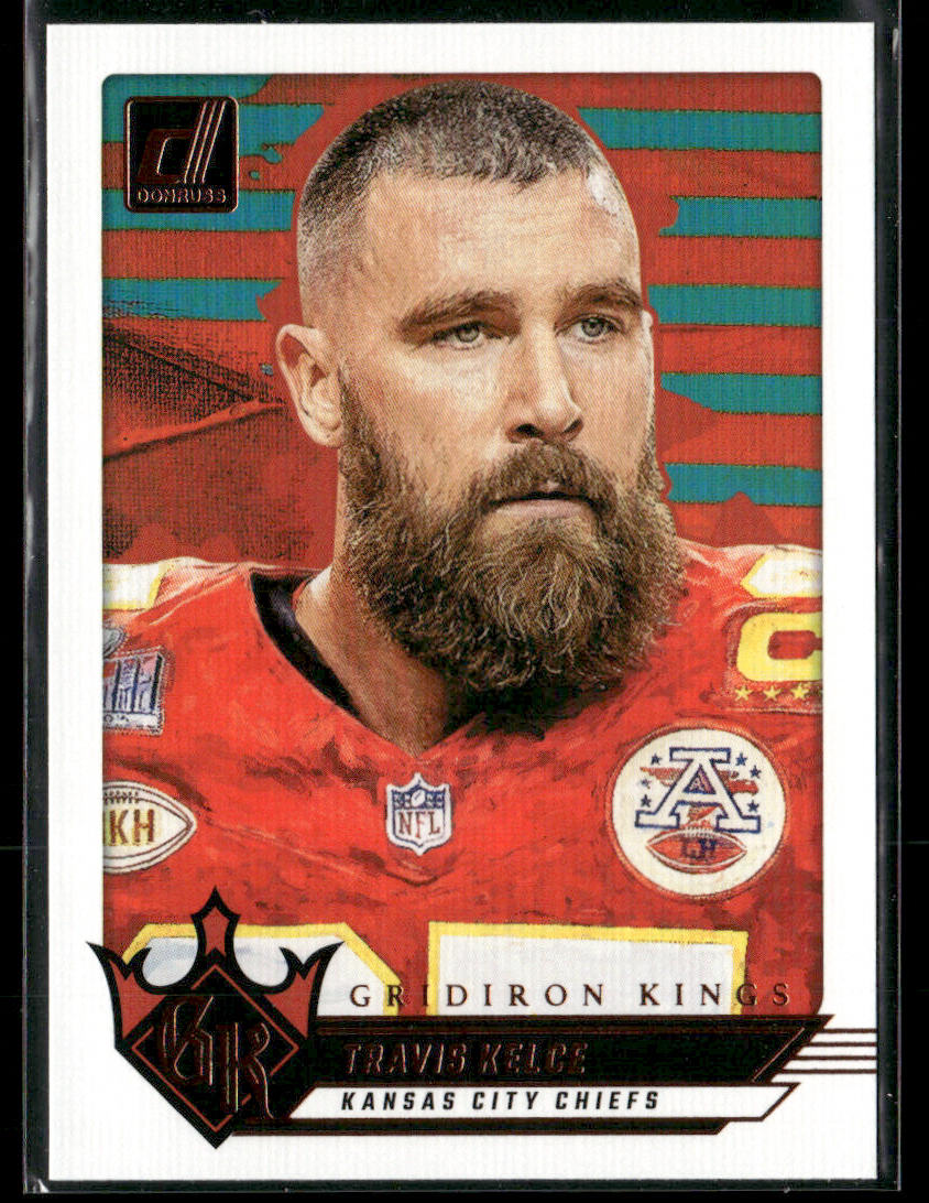 2024 Donruss Travis Kelce #1 Gridiron Kings