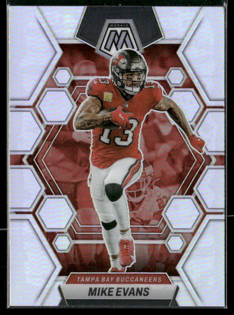 2023 Panini Mosaic Mike Evans #227 Silver Prizm