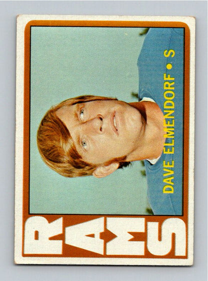 1972 Topps Dave Elmendorf #109