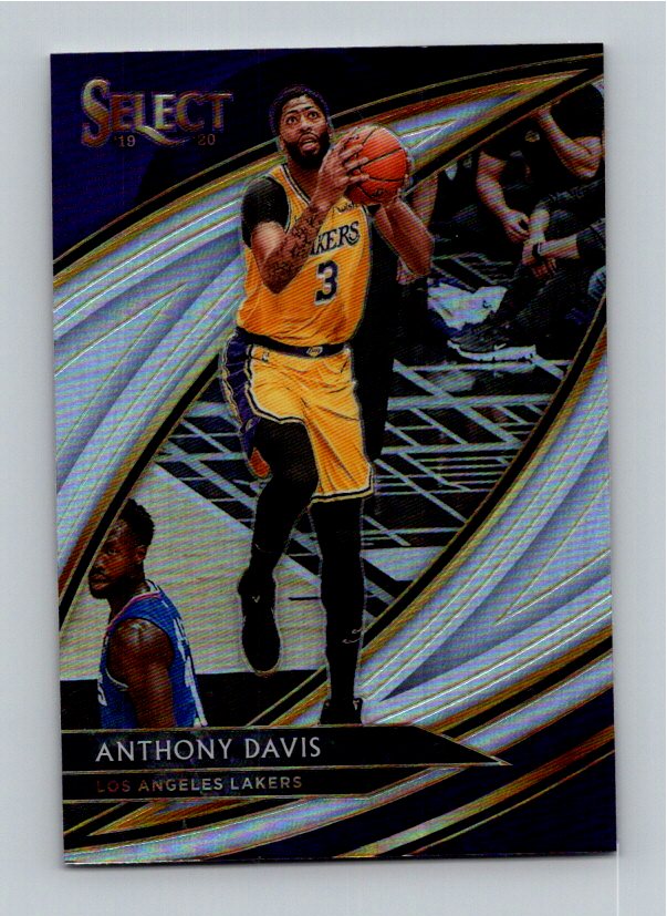 2019-20 Panini Select Anthony Davis #230 Silver Prizm