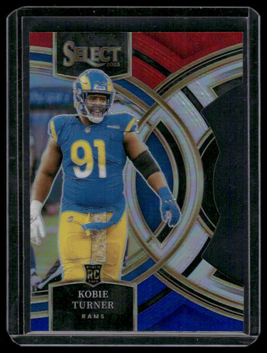 2023 Panini Select Football Kobie Turner #131 RC