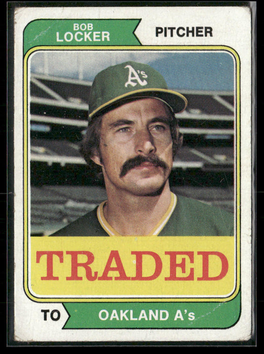 1974 Topps Bob Locker #62T Traded