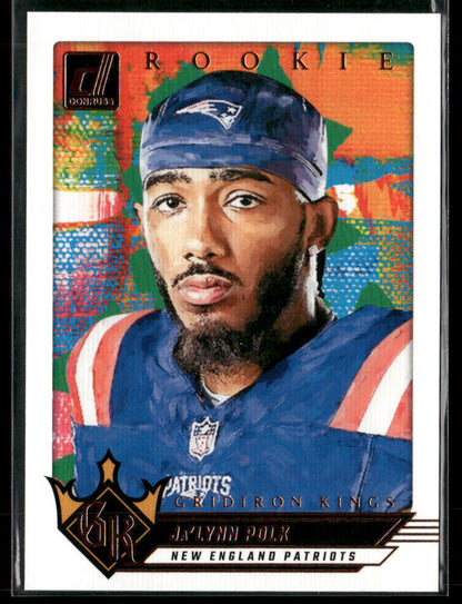 2024 Donruss Ja'Lynn Polk #16 Gridiron Kings Rookie