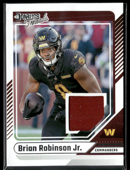 2024 Donruss Brian Robinson Jr. #DTH-BRJ Threads Relic