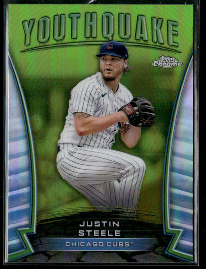 2024 Topps Chrome Justin Steele #YQ-49 Youthquake