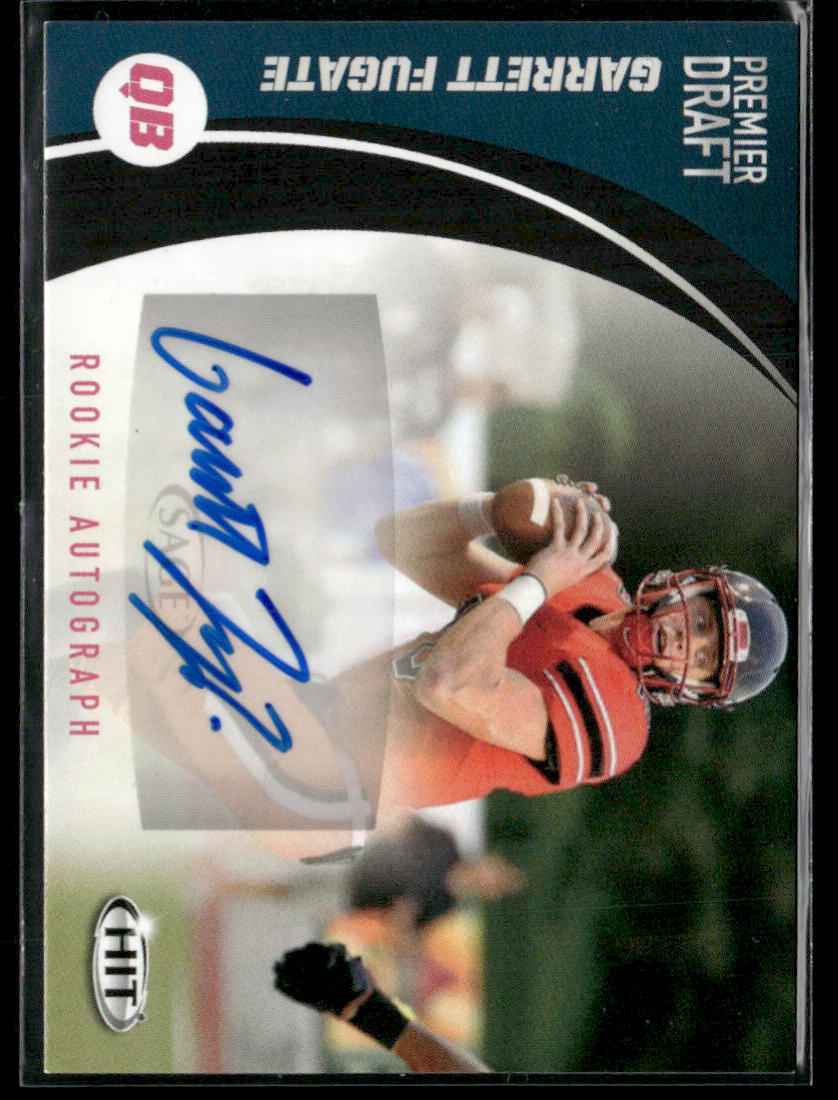 2017 HIT Premier Draft Garrett Fugate #A29 Rookie Autograph