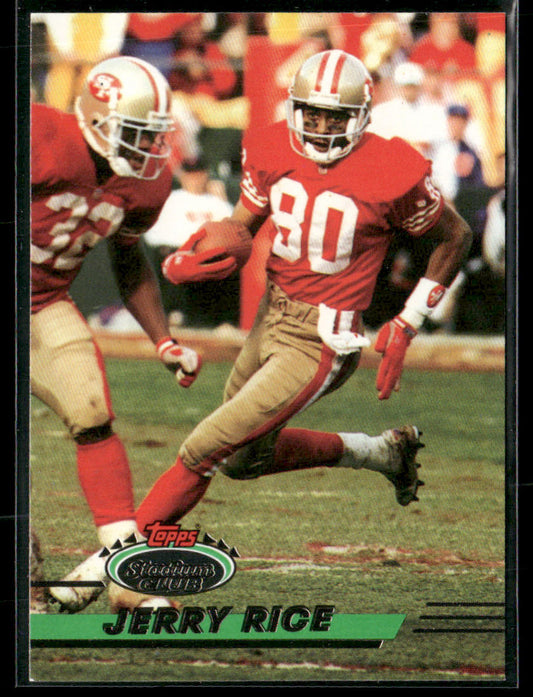 1993 Topps Stadium Club Jerry Rice #232