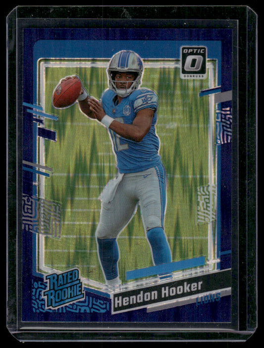 2023 Panini Donruss Optic Football Hendon Hooker #234 Rated Rookie