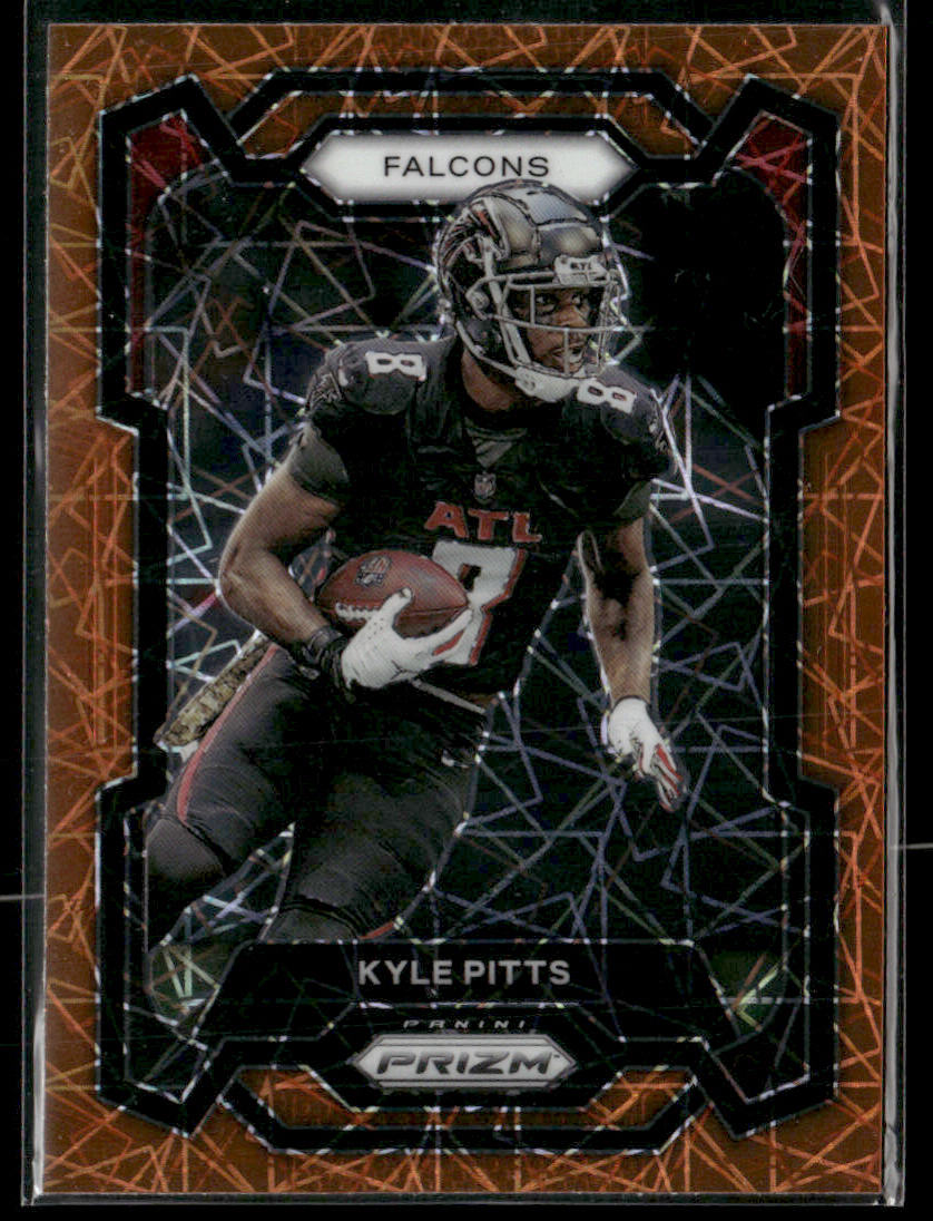 2023 Panini Prizm Kyle Pitts #11 Orange Ice