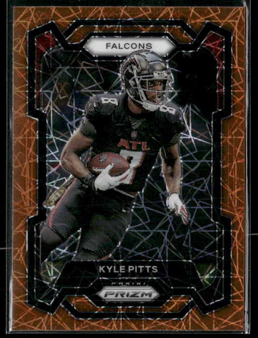 2023 Panini Prizm Kyle Pitts #11 Orange Ice