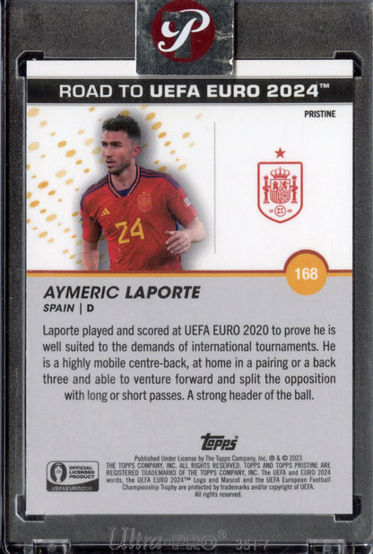 2023 Topps Pristine Aymeric Laporte #168