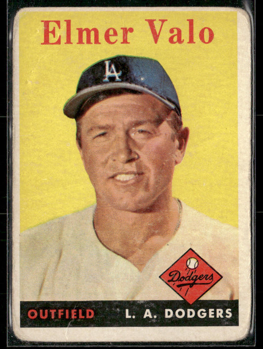 1958 Topps Elmer Valo #323