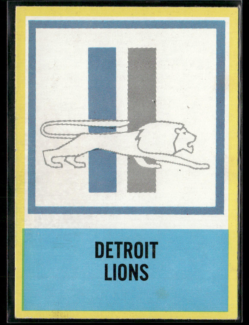 1967 Philadelphia Lions Insignia LOGO #72