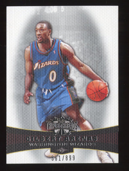 2006-07 Topps Triple Threads Gilbert Arenas #14 /899