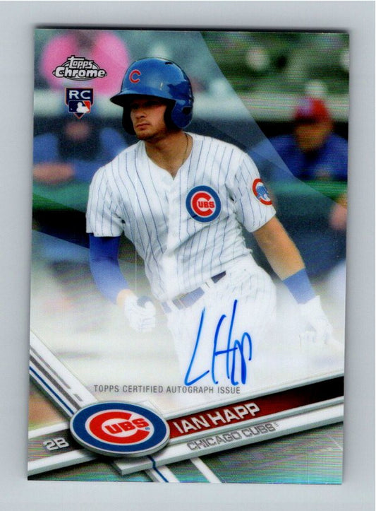 2017 Topps Chrome Ian Happ #RA-IH 044/499