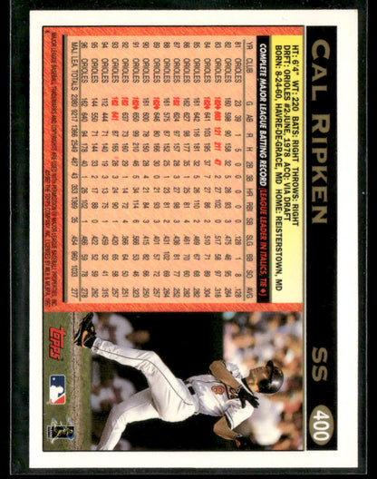 1997 Topps Cal Ripken #400