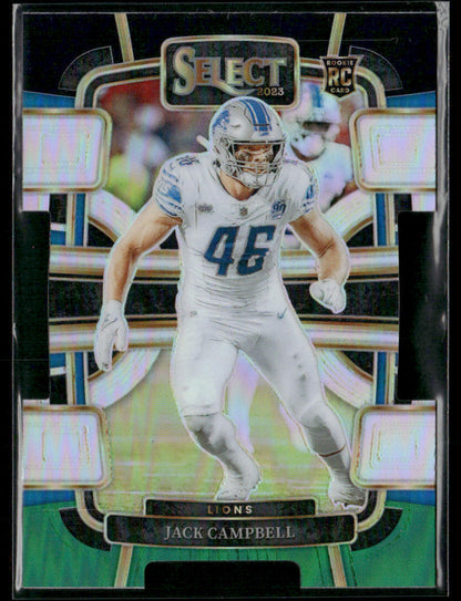 2023 Panini Select Jack Campbell #33 Die Cut