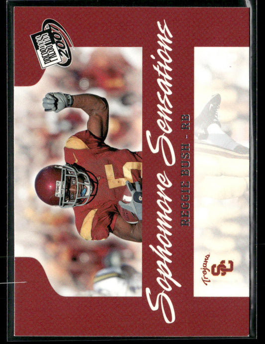 2007 Press Pass Reggie Bush #99 Sophmore Sensations