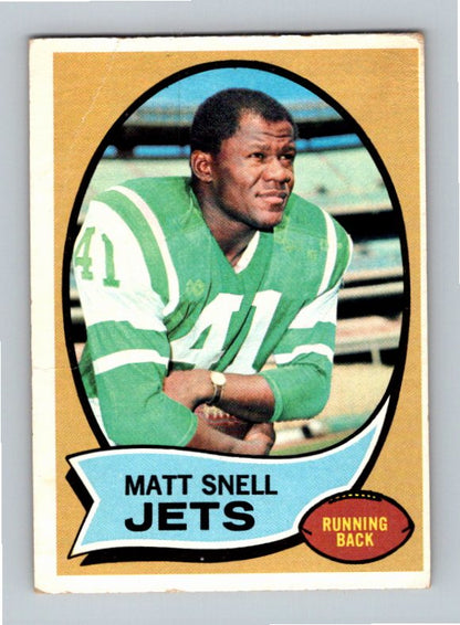 1970 Topps Matt Snell #35