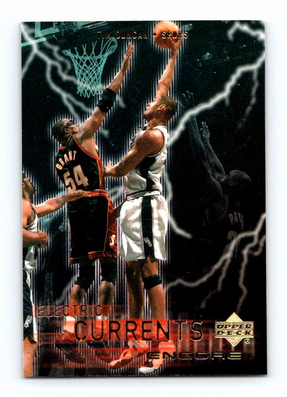 1999 Upper Deck Encore Tim Duncan #EC6 Electric Currents