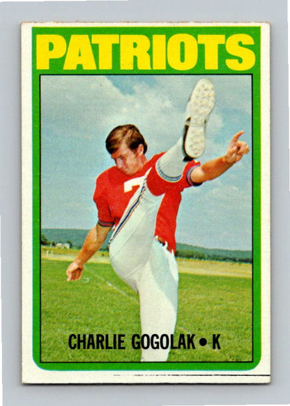 1972 Topps Charlie Gogolak #44