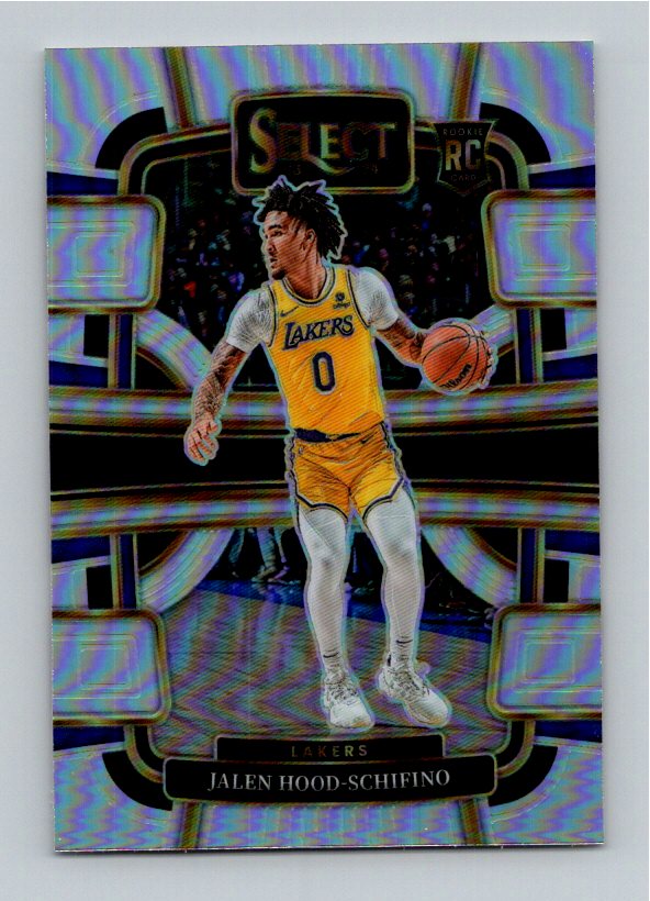 2023 Panini Select Jalen Hood-Schifino #99 Silver Prizm Rookie