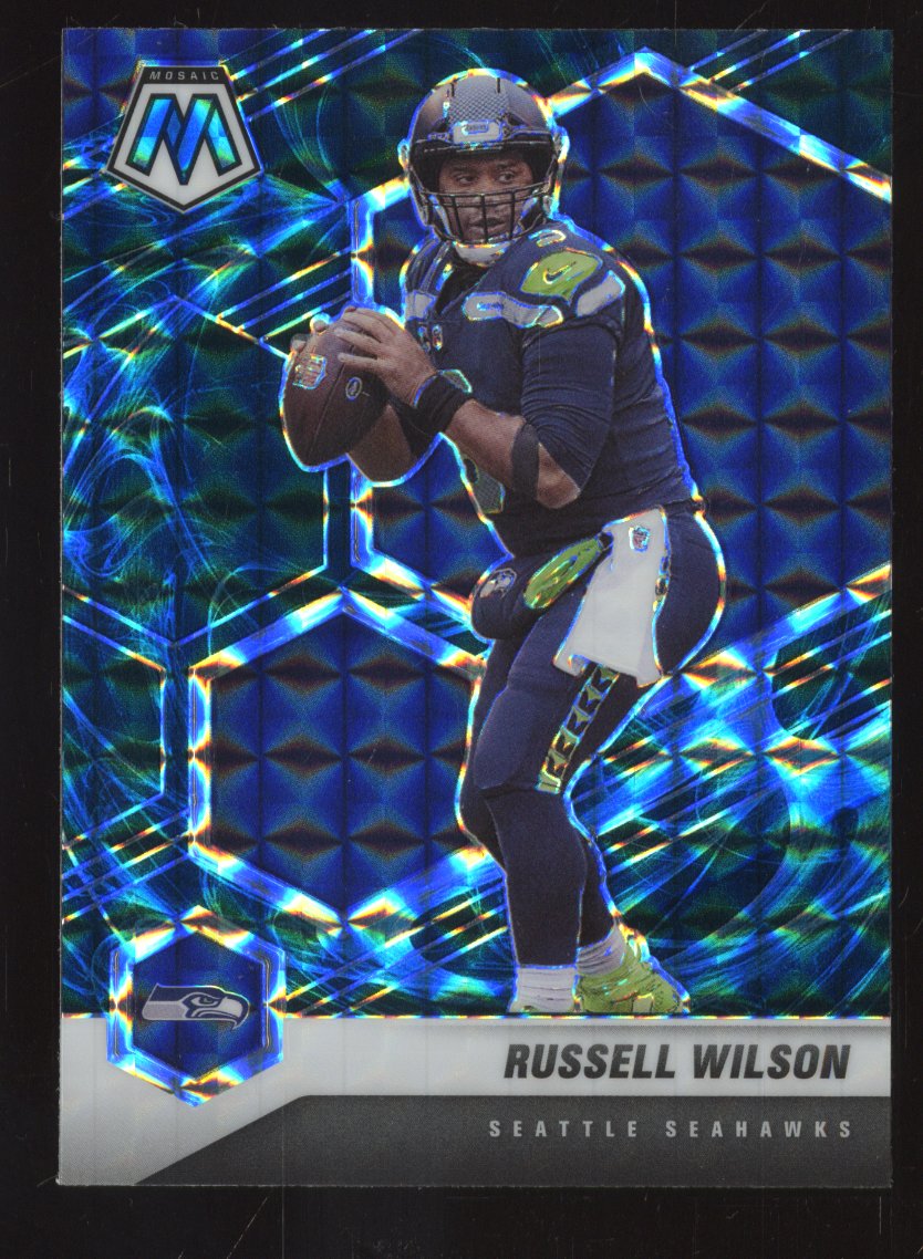 2021 Panini Mosaic Russell Wilson #179 Genesis